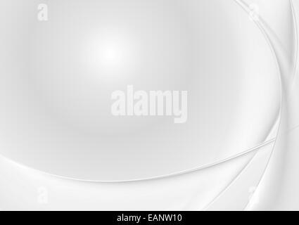 Abstract gray pearl vagues. Vector background Banque D'Images