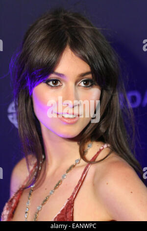 Théâtre d'Etat, 49 Market Street, Sydney, NSW, Australie. Unbroken comédienne Sophie Dalah arrive sur le tapis rouge pour la première mondiale de "Unbroken". Crédit : Copyright 2014 Richard Milnes/Alamy Live News Banque D'Images