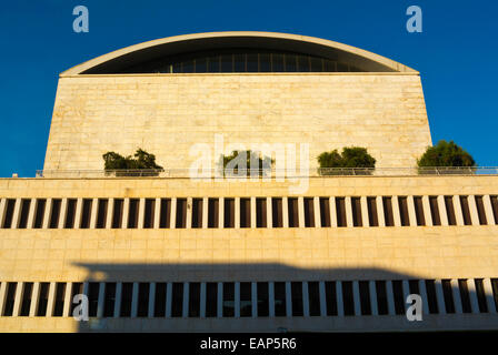 Palazzo dei Congressi (1954), gouvernement d'euros et du quartier financier, Rome, Italie Banque D'Images