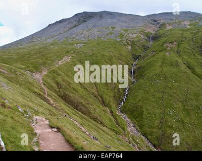 Hills près de Ben Nevis, Ecosse, Highlands de l'Ouest Banque D'Images