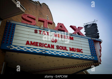 Stax Soul Museum, Memphis Tennessee Banque D'Images