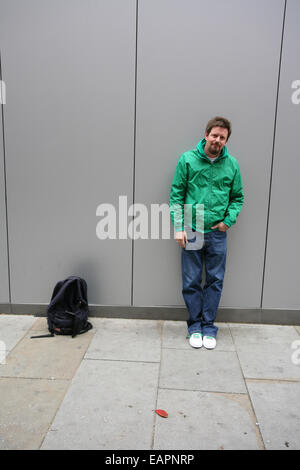 Green Gartside est un musicien gallois, et la chanteuse du groupe Scritti Politti Banque D'Images