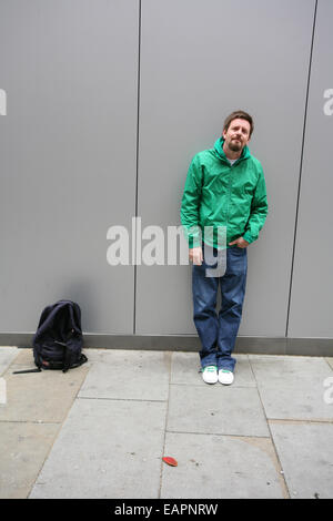 Green Gartside est un musicien gallois, et la chanteuse du groupe Scritti Politti Banque D'Images