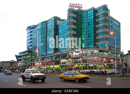 L'Amitié International Hotel Africa Avenue, route de Bole, Addis-Abeba, Ethiopie Banque D'Images