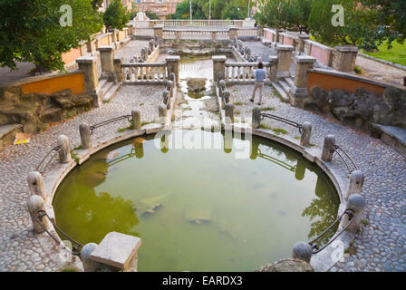 Terme di Traiano, thermes de Trajan, Parco delle Colle Oppio, quartier de Monti, Rome, Italie Banque D'Images