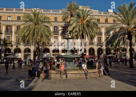 Las Ramblas, Barcelone, Espagne, ​​Catalonia Banque D'Images