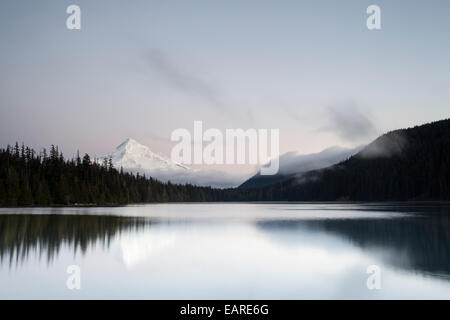 Lac Perdu avec mount hood, Hood River, Oregon, united states Banque D'Images