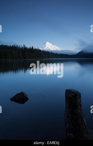 Lac Perdu avec mount hood, Hood River, Oregon, united states Banque D'Images