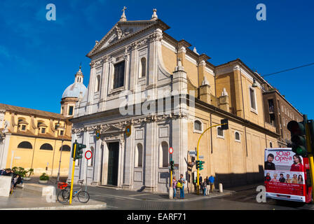 Chiesa di San Rocco, église San Rocco, Tridente, Rome, Italie Banque D'Images