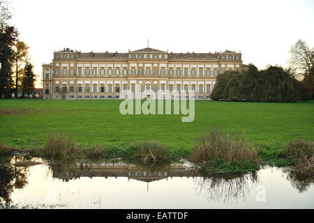 Villa Royale de Monza (Villa Reale di Monza), vue arrière. Banque D'Images