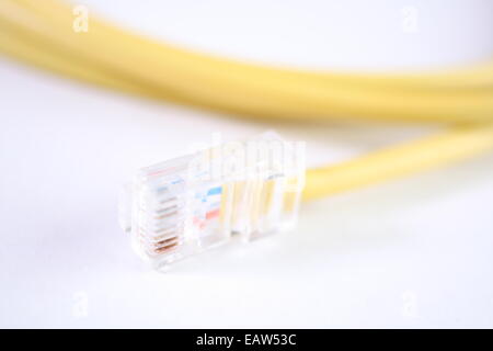 Prises Ethernet Banque D'Images
