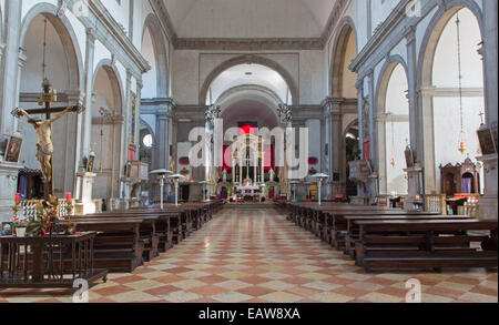 Venise, Italie - 13 mars 2014 : l'église San Francesco della Vigna. Banque D'Images