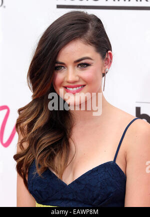 Billboard Awards 2014 Tapis Rouge à la MGM Grand Resort Hotel and Casino comprend : Lucy Hale Où : Las Vegas, Nevada, United States Quand : 18 mai 2014 Banque D'Images