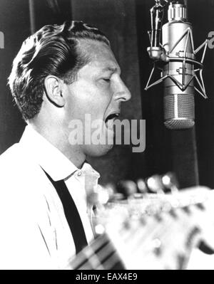 JERRY LEE LEWIS photo promotionnelle de musicien rock américain sur 1958 Banque D'Images