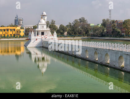 Rani Pokhari à Katmandou, Népal Banque D'Images