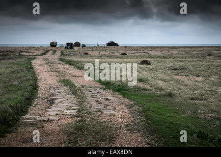 Dungeness, dans le Kent. Une pointe dans le Kent Banque D'Images