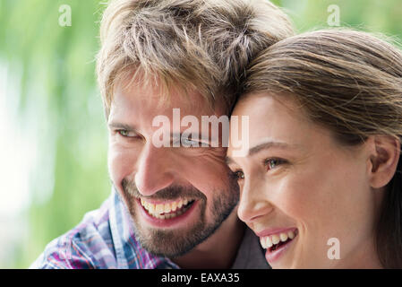 Jeune couple, portrait Banque D'Images