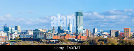 Skyline Beetham Tower et Manchester Manchester Manchester uk Skyline manchester England UK GB EU Europe Banque D'Images