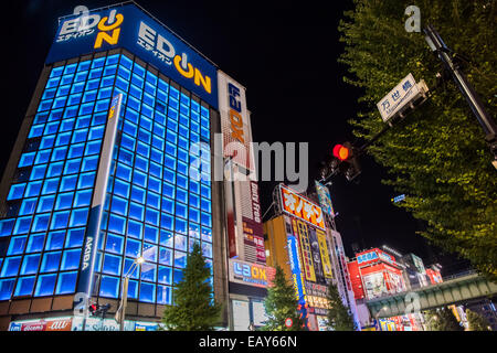 Scène de rue d'Akihabara, Akihabara, Tokyo, Japon Banque D'Images