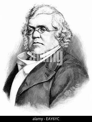 William Makepeace Thackeray, 1811 - 1863, un auteur anglais, William Makepeace Thackeray, 1811 - 1863, ein englischer Schriftste Banque D'Images