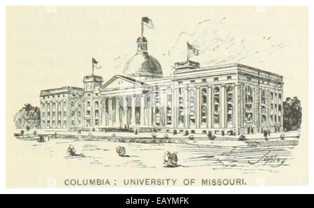 US-MO(1891) p451 de l'Université du Missouri, Columbia Banque D'Images