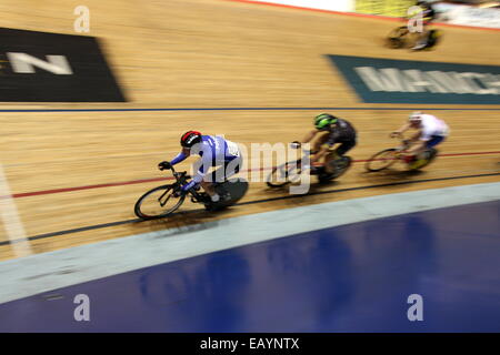 Manchester, UK. 22 Nov, 2014. Cyclisme sur piste série révolution ronde 2. - Crédit : Grant Burton/Alamy Live News Banque D'Images