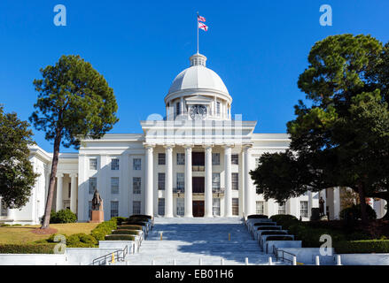 Alabama State Capitol building, Montgomery, Alabama, États-Unis Banque D'Images