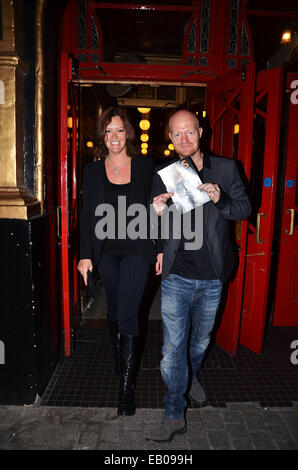 Les célébrités assister à la 'Fings Ain't Wot ils utilisé T'Être' appuyez sur soirée au Théâtre royal à Stratford Avec : Jake Wood Où : London, Royaume-Uni Quand : 20 mai 2014 Banque D'Images