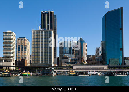 Circular Quay Sydney Harbour NSW Australie Banque D'Images