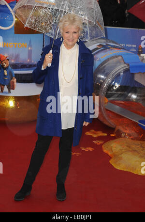 London, UK, UK. 23 Nov, 2014. Julie Walters assiste à la première mondiale de 'Paddington' à Odéon Leciester Square. Credit : Ferdaus Shamim/ZUMA/Alamy Fil Live News Banque D'Images