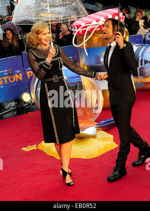 Londres, Royaume-Uni. 23 novembre 2014. Nicole Kidman à assister à la première mondiale de Paddington à l'Odeon Leicester Square Londres 23 novembre 2014.Nicole Kidman & Keith Urban assister à la première mondiale de Paddington à l'Odeon Leicester Square Londres 23 novembre 2014. Crédit : Peter Phillips/Alamy Live News Banque D'Images