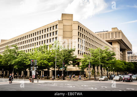 Siège du FBI, J. Edgar Hoover Building, 935 Pennsylvania Ave NW, Washington DC Banque D'Images
