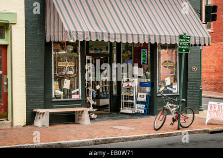 Bookworks, 101 ouest, rue Beverley, Sataunton, Virginie Banque D'Images