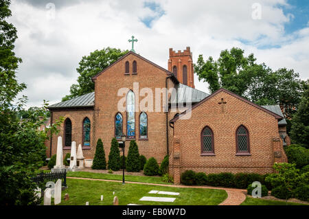 Trinity Episcopal Church, 214, rue Beverley, Virginie de l'Ouest Banque D'Images