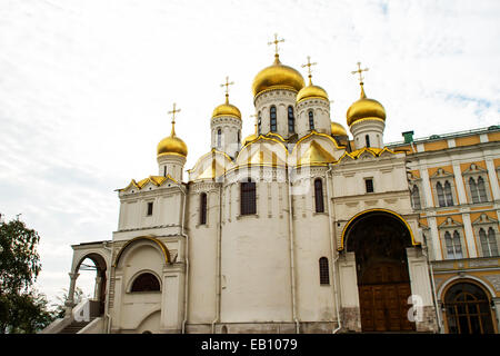 La Cathédrale de l'Annonciation à l'intérieur du Kremlin, à Moscou, Russie Banque D'Images