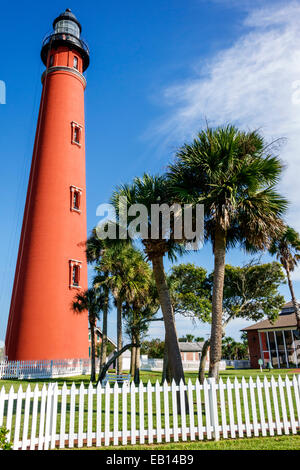 Daytona Beach Florida, Ponce de Leon Inlet Water Light, phare, musée, les visiteurs Voyage voyage tourisme touristique sites touristiques culture culte Banque D'Images