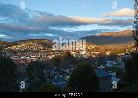 banlieue de Hobart Banque D'Images