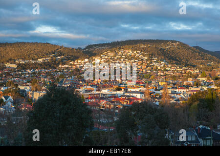 banlieue de Hobart Banque D'Images