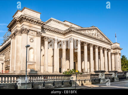 Fitzwilliam Museum à la ville universitaire de Cambridge, Angleterre. Banque D'Images