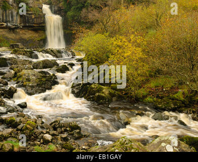 Thornton vigueur cascade dans le Yorkshire Dales Banque D'Images