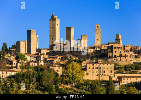 San Gimignano Banque D'Images