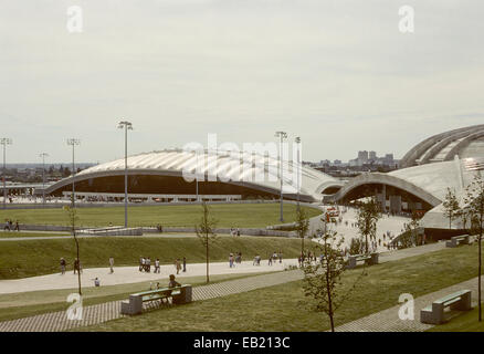 Site de Jeux olympiques de 1976 à Montréal, Canada Banque D'Images