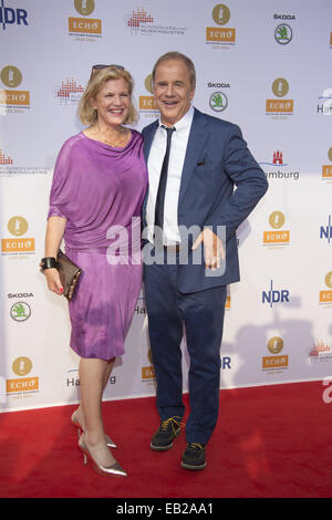 Echo Jazz Awards à Kampnagel Fabrik - tapis rouge avec des arrivées : Dorothee Roehrig Hubertus Meyer-Burckhardt,où : Hambourg, Allemagne Quand : 23 mai 2014 Banque D'Images