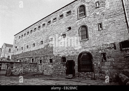 KILMAINHAM GAOL, prison, où de nombreux DIRIGEANTS DE L'INSURRECTION DE PÂQUES 1916 la rébellion irlandaise ont été emprisonnés et certains exécutés PAR LES BRITANNIQUES ET L'ÉTAT LIBRE D'IRLANDE. Mentionnée par le poète, dramaturge et prix Nobel de littérature, William Butler Yeats dans son poème "PÂQUES 1916". Banque D'Images