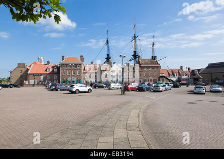 Hartlepools Expérience Maritime Museum, Hartlepool, UK Banque D'Images