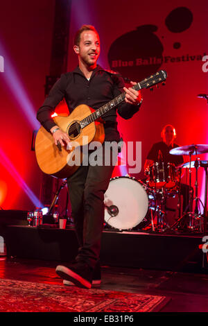 Le chanteur britannique et compositeur James Morrison live au Blue Balls Festival, Luzerner Saal, KKL Luzern, lieu Banque D'Images