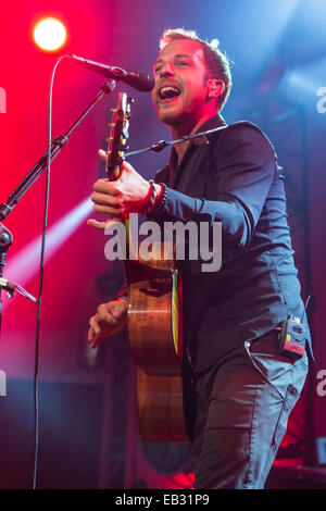 Le chanteur britannique et compositeur James Morrison live au Blue Balls Festival, Luzerner Saal, KKL Luzern, lieu Banque D'Images