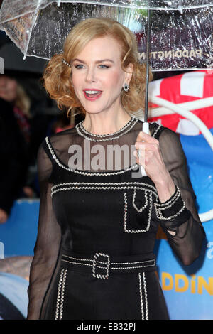 Nicole Kidman arrivant pour la première du film de Paddington, à l'Odeon Leicester Square, Londres. 23/11/2014/photo alliance Banque D'Images