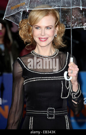 Nicole Kidman arrivant pour la première du film de Paddington, à l'Odeon Leicester Square, Londres. 23/11/2014/photo alliance Banque D'Images