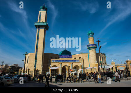 La Grande Mosquée de Souleimaniyeh, Sulaymaniyah, Kurdistan irakien, l'Irak Banque D'Images